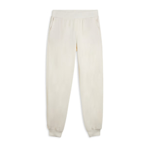 Pantaloni sportivi in felpa di viscosa con fondo a polsino