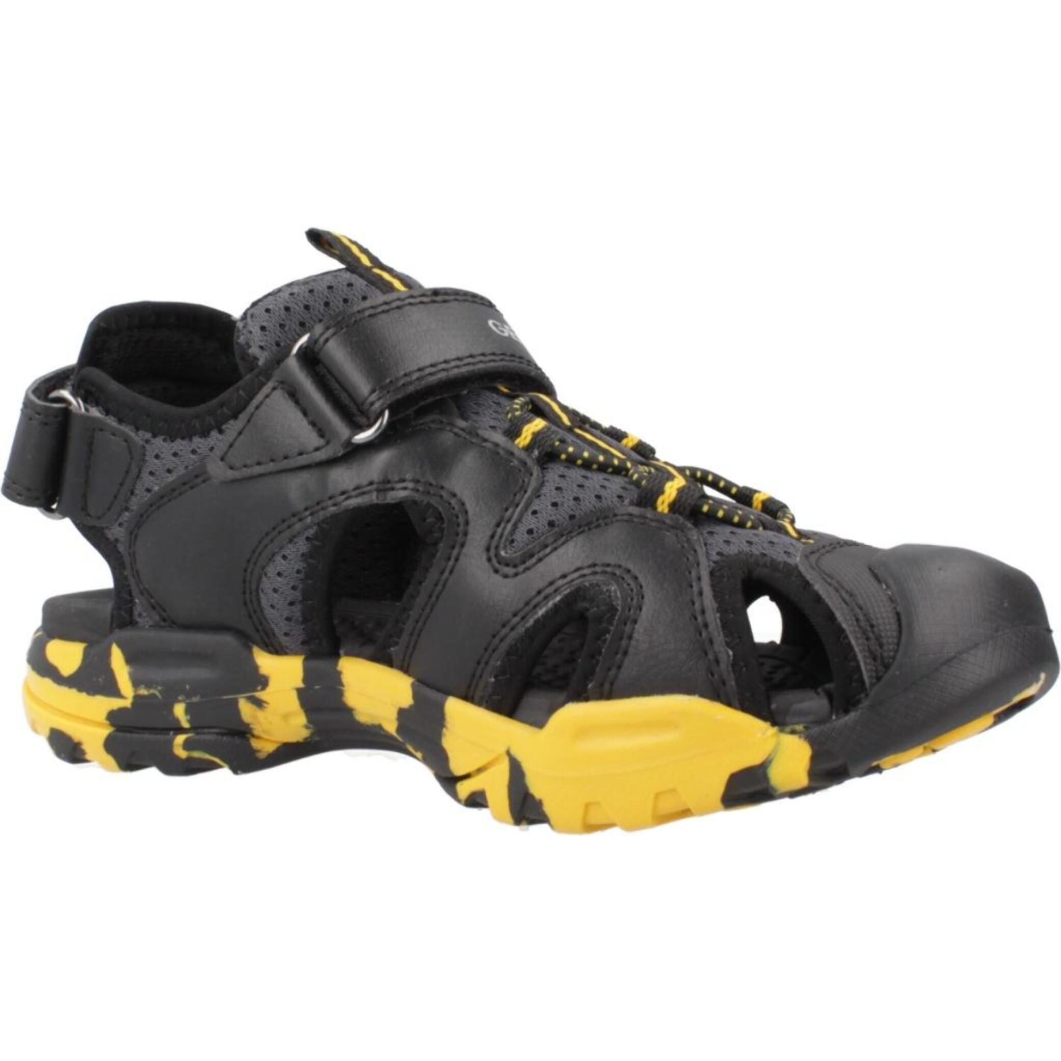 Sandalias Niño de la marca GEOX  modelo J BOREALIS B NEGRO
