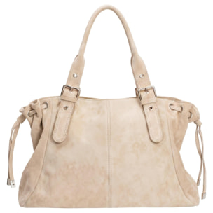 Borsa a mano da donna Made in Italy - Modello Celeste Plus - 100% pelle - 20.0 x 28.5 x 41.0 cm