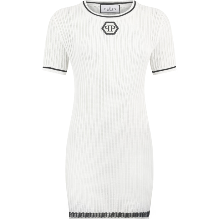 PHILIPP PLEIN T-Shirt Dress Hexagon