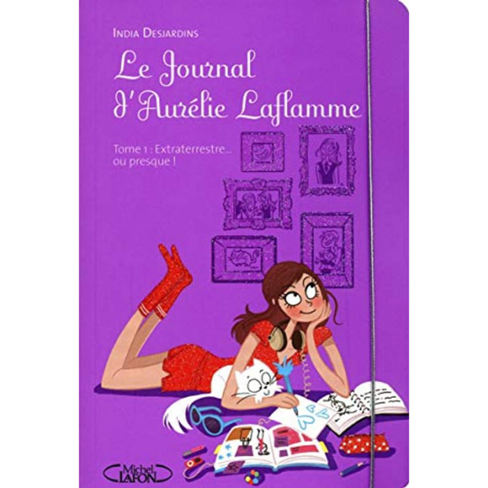 Desjardins, India | Le Journal d'Aurélie Laflamme - tome 1 Extraterrestre... Ou presque !: OU PRESQUE ! (1) | Livre d'occasion