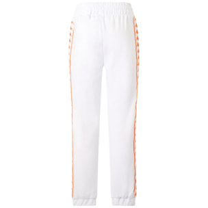 Pantaloni Kappa Donna 222 Banda Adina Bianco