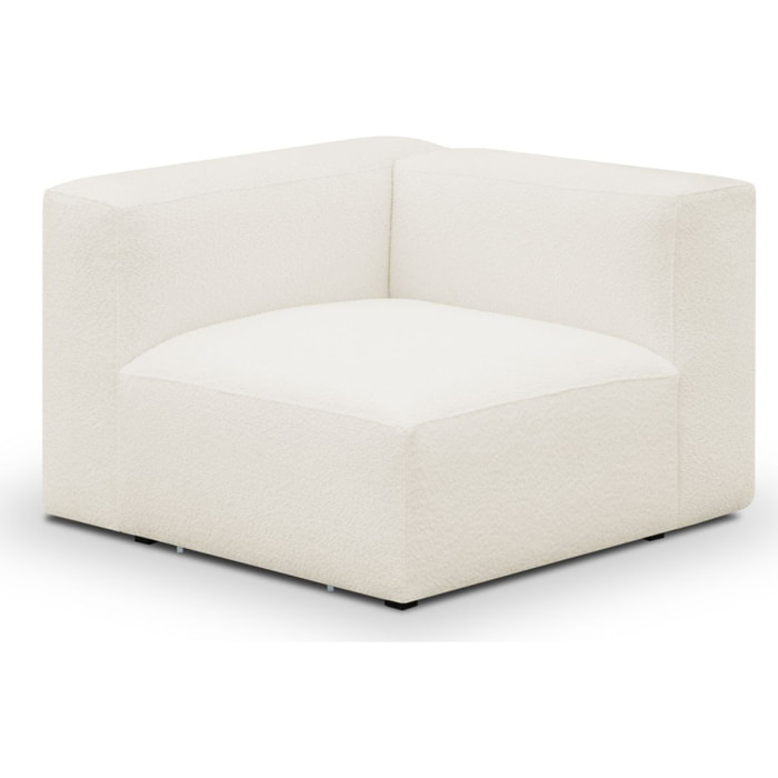 Module d'angle réversible en tissu bouclé - MODULO