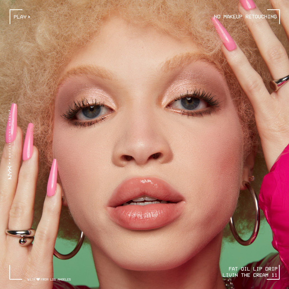 NYX Professional Makeup Fat Oil Creamy Gloss LIVIN THE CREAM