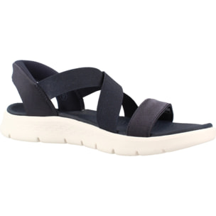Sandalias Mujer Go Walk Flex Sandal Glimm Azul