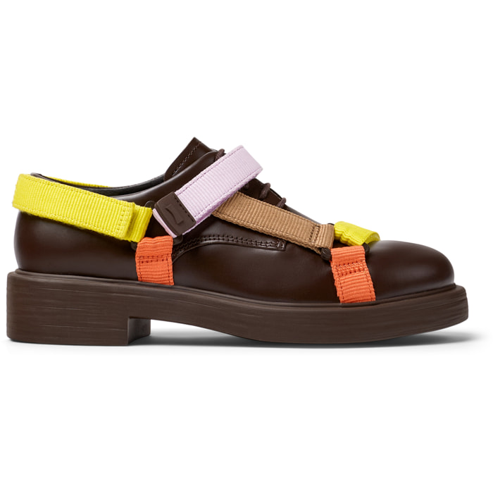 Zapatos de cordones - CAMPER Dean Twins - Multicolor - Cuero liso