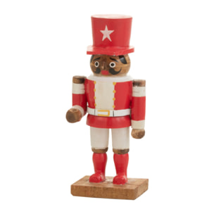 J-Line figurine Casse-Noisette - bois - rouge - small