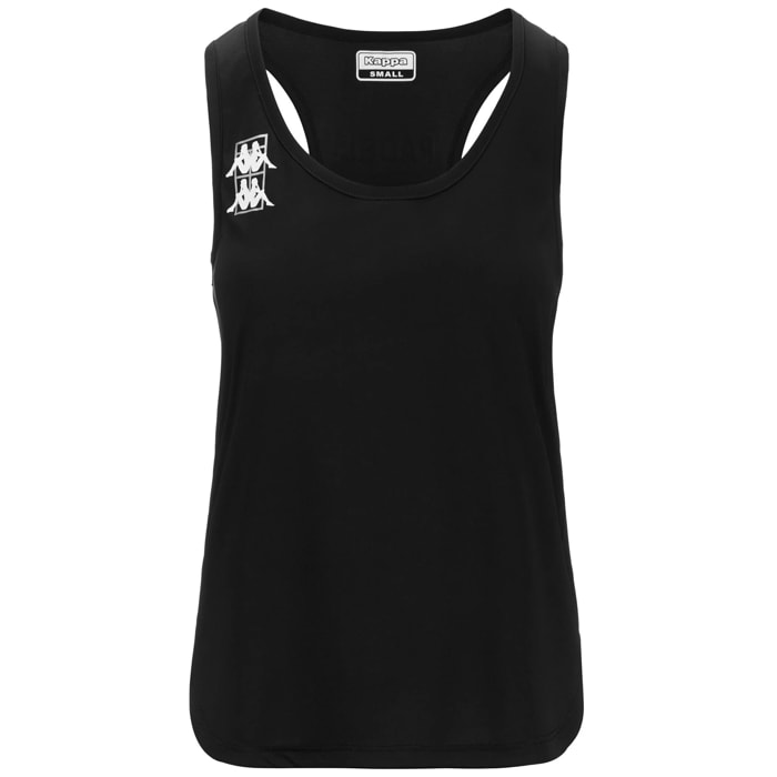 Maglie gioco Kappa Donna KOMBAT PADEL DITA Nero