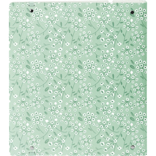 Carpeblock pp foam 4 ani 35mm c/recambio safta "light green flowers"