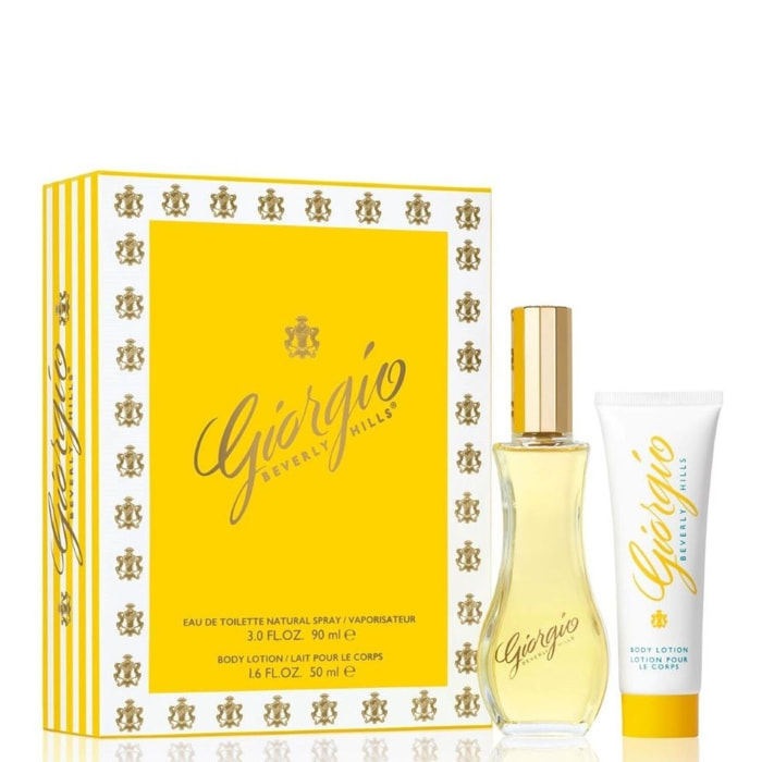 Giorgio Beverly Hills  - Coffret Eau de Toilette 90 ml + Lotion Parfumée Corps 50 ml