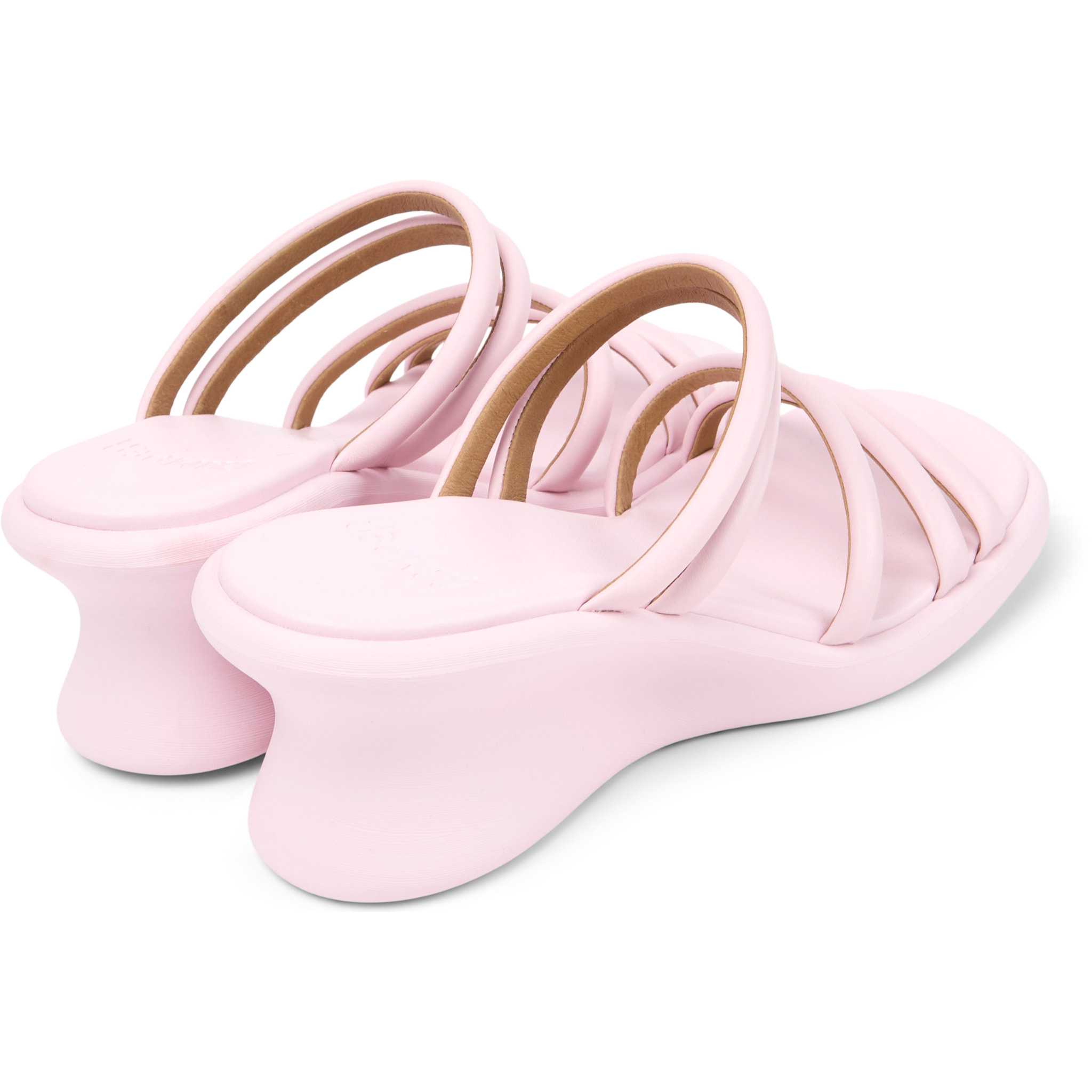 Sandalias - CAMPER Louise Sandal - Rosa - Cuero liso
