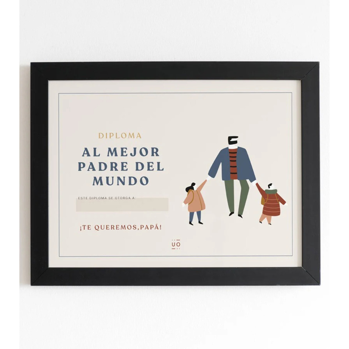 Diploma "El mejor padre del planeta"