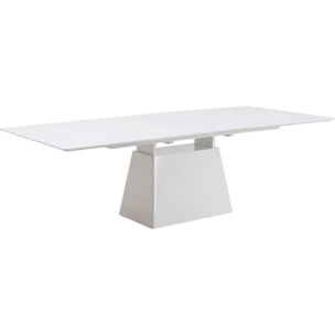 Table à rallonge Benvenuto rectangle blanche Kare Design