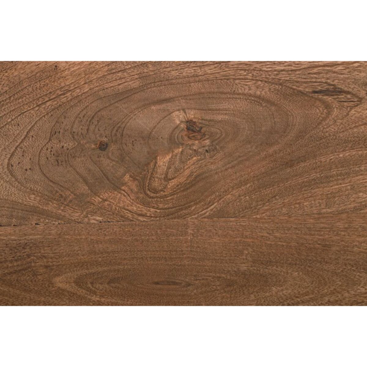 Tavolo SHERMAN in legno di mango e base finitura ottone 150 x 90 cm