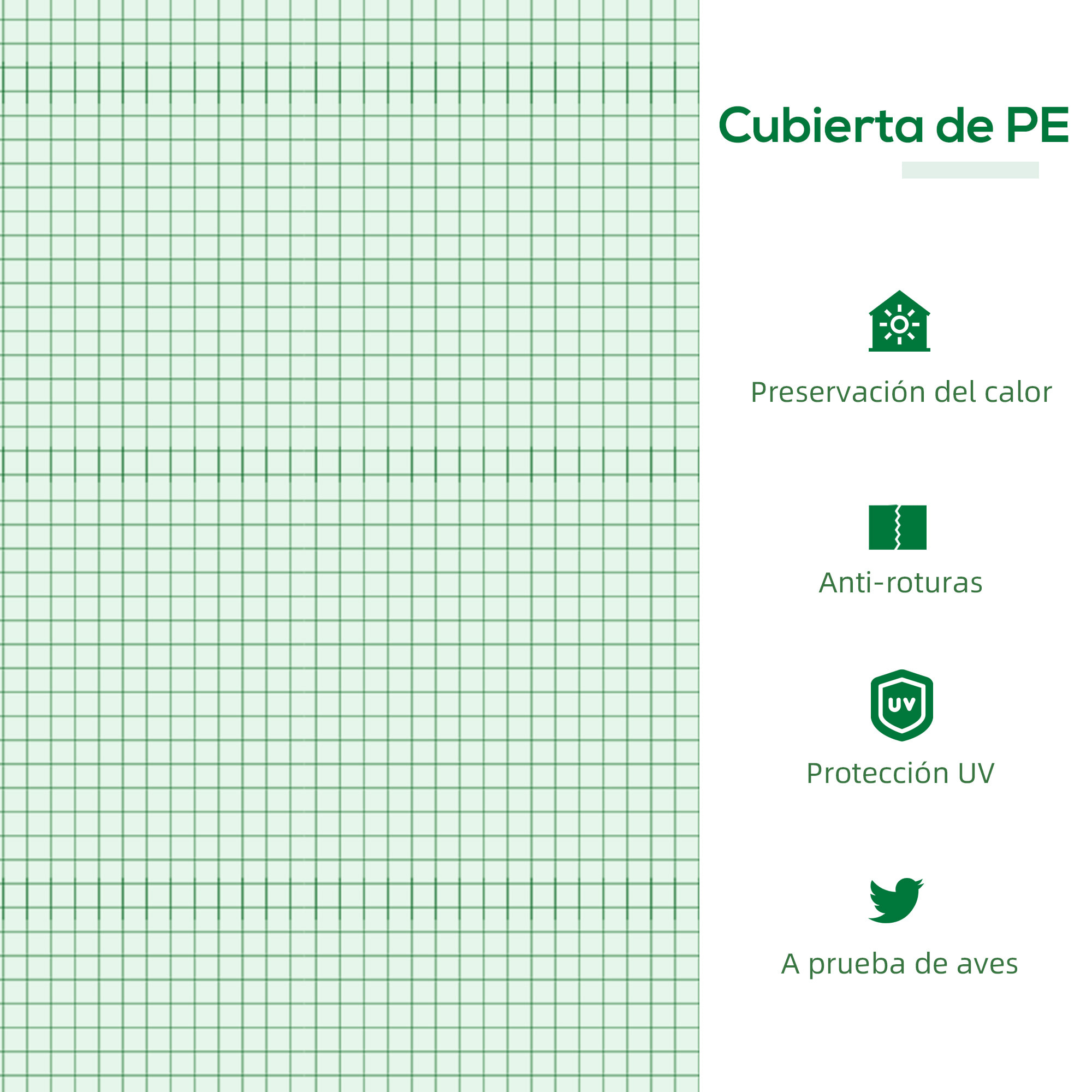 Invernadero de Terraza 120x60x60 cm Caseta de Jardín Acero con 2 Ventanas Enrollables Vivero Casero para Cultivo de Plantas Verduras Flores Verde