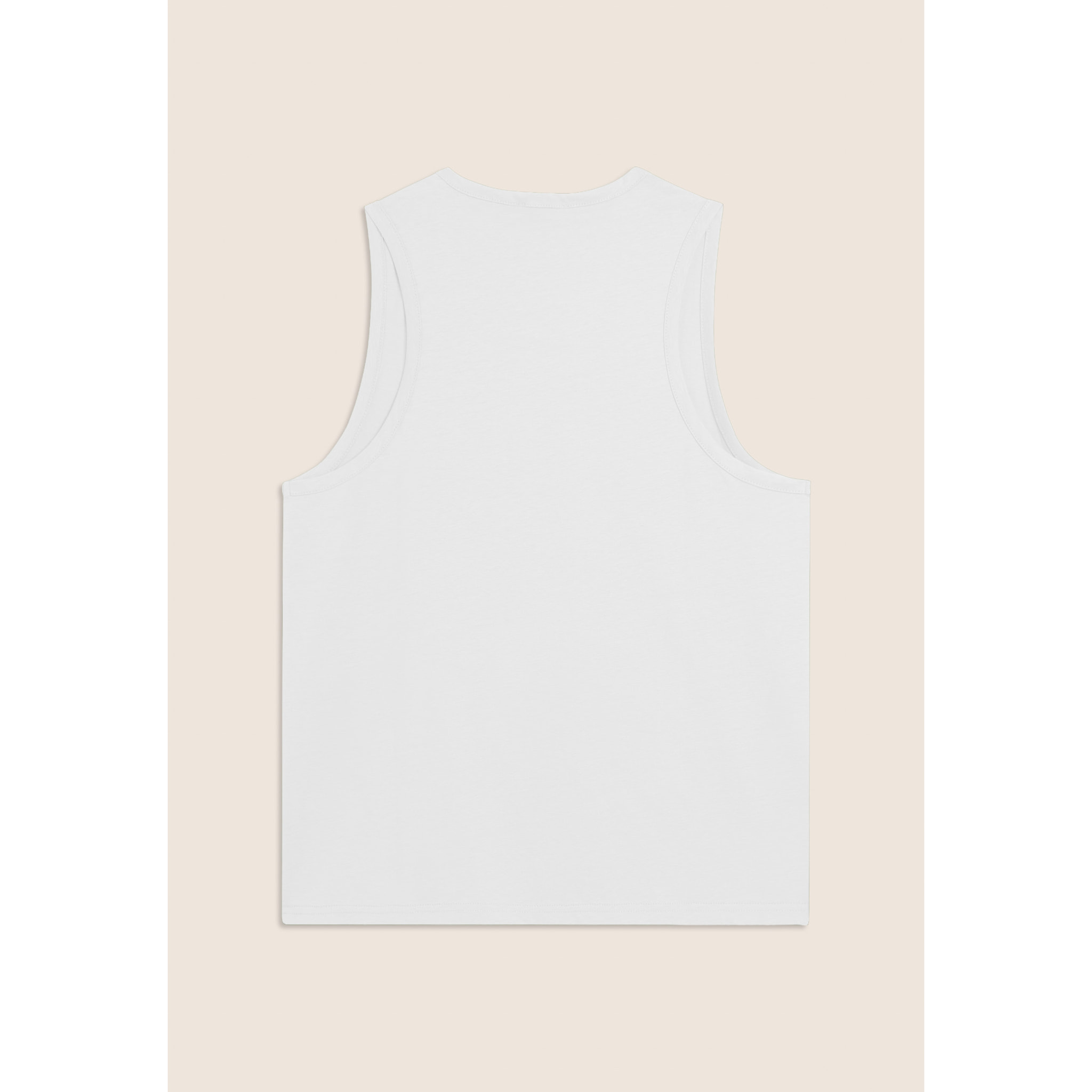 Canotta in cotone con retro vogatore e logo FREDDY