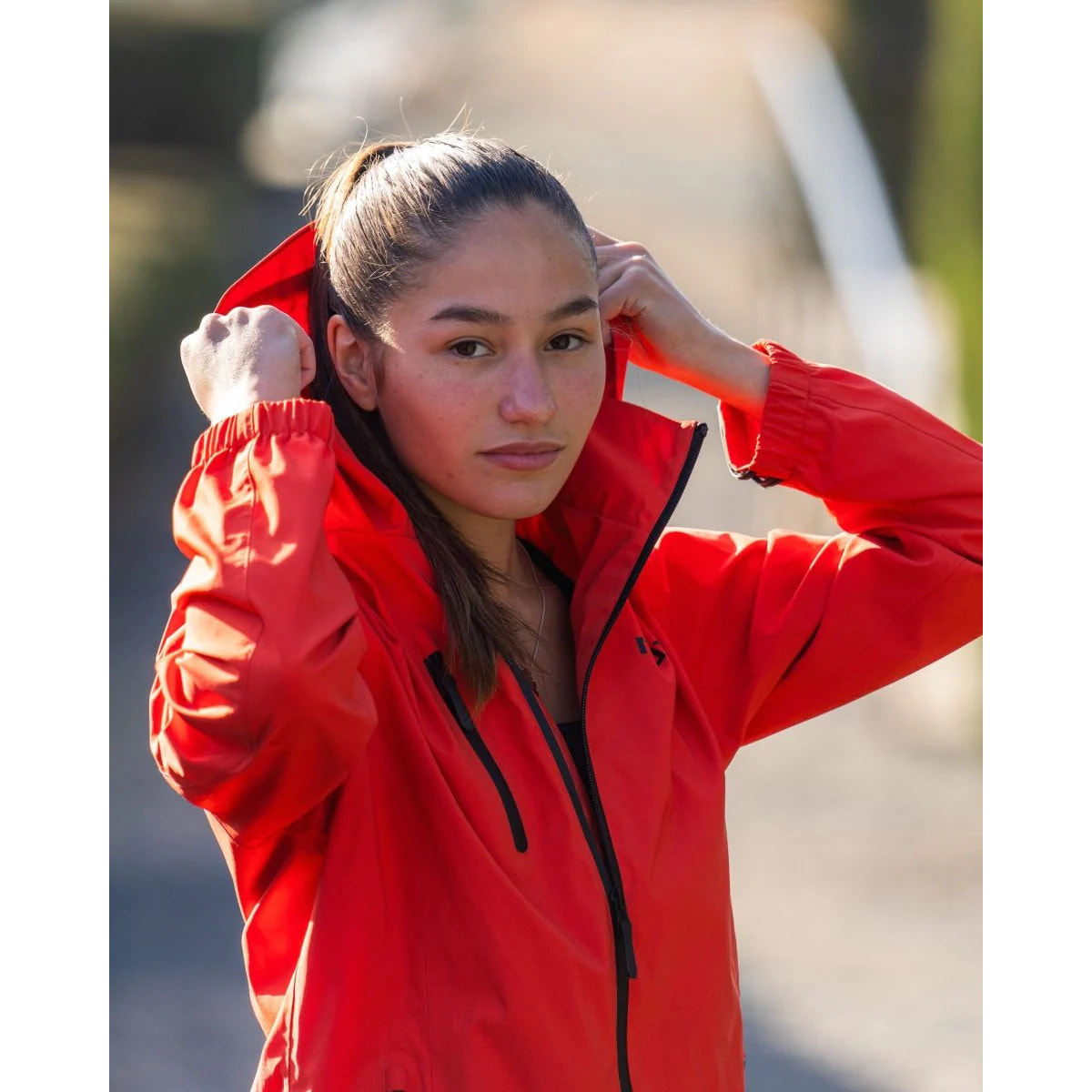 Softshell mujer TEAM rojo