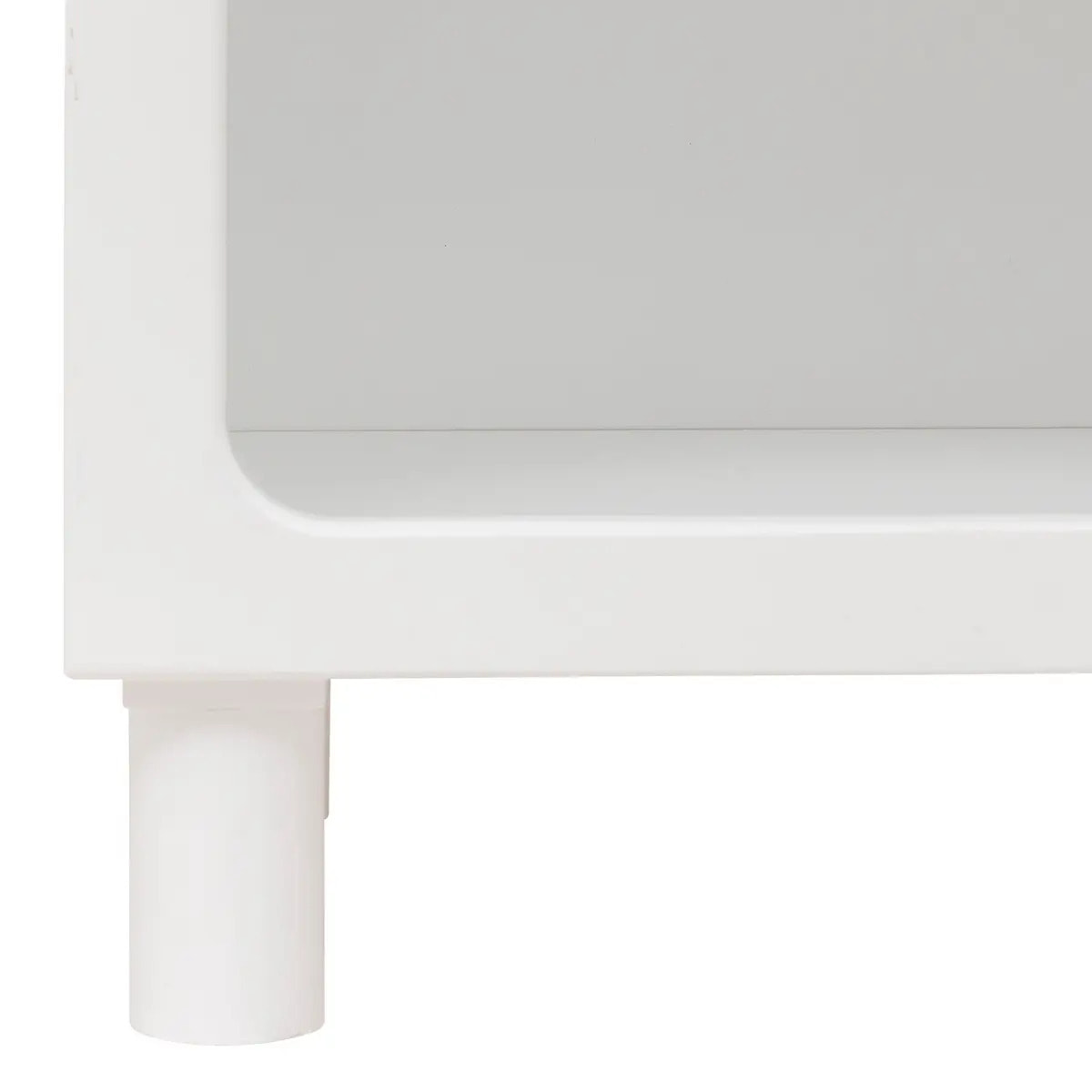 Etagère 3 compartiments "Tara" blanc 90x40x32cm