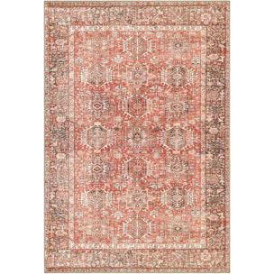 Tappeto Salotto Soggiorno Classico Orientale Rosso