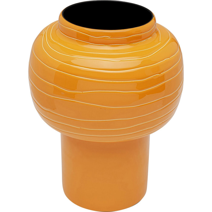 Vase Mamba orange 26cm Kare Design