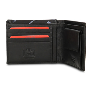 Portafoglio uomo vera pelle - Modello Novaris Elite - Casual - 12.0 x 9.0 x 2.0 cm