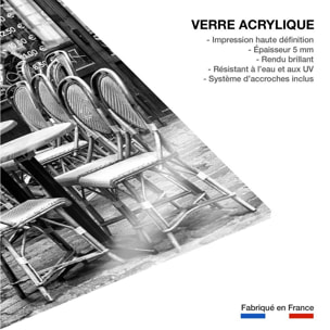 Tableau Paris Le café parisien Tableau plexiglas