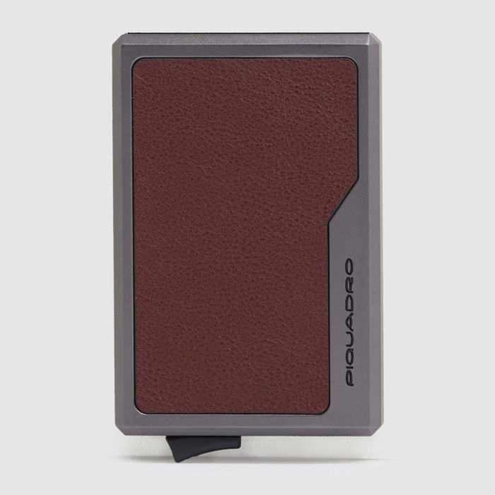 Piquadro Portacarte uomo automatico MagSafe