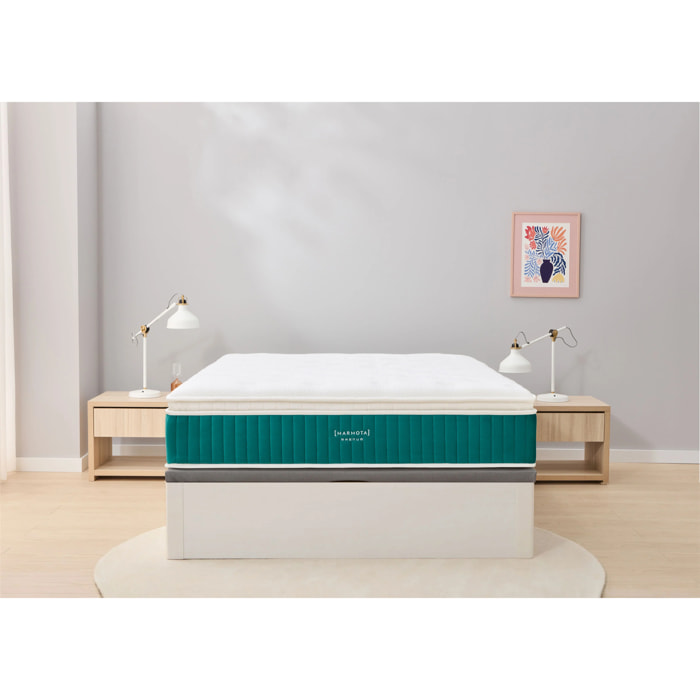 Pack Ahorro Colchón Magnum Viscoelástica - 34cm + canapé + almohada + protector
