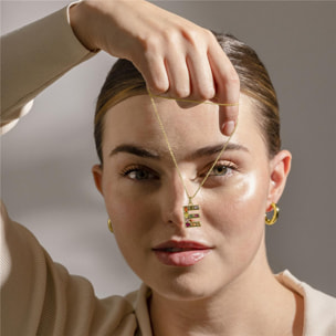 Pendientes Lux by Lux acabados oro amarillo 18k