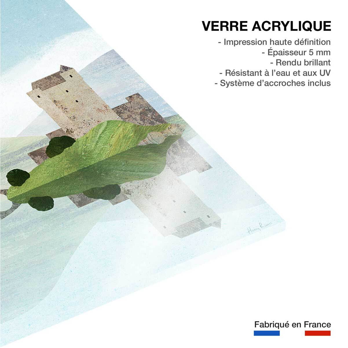 Tableau paysage ecosse  Tableau plexiglas