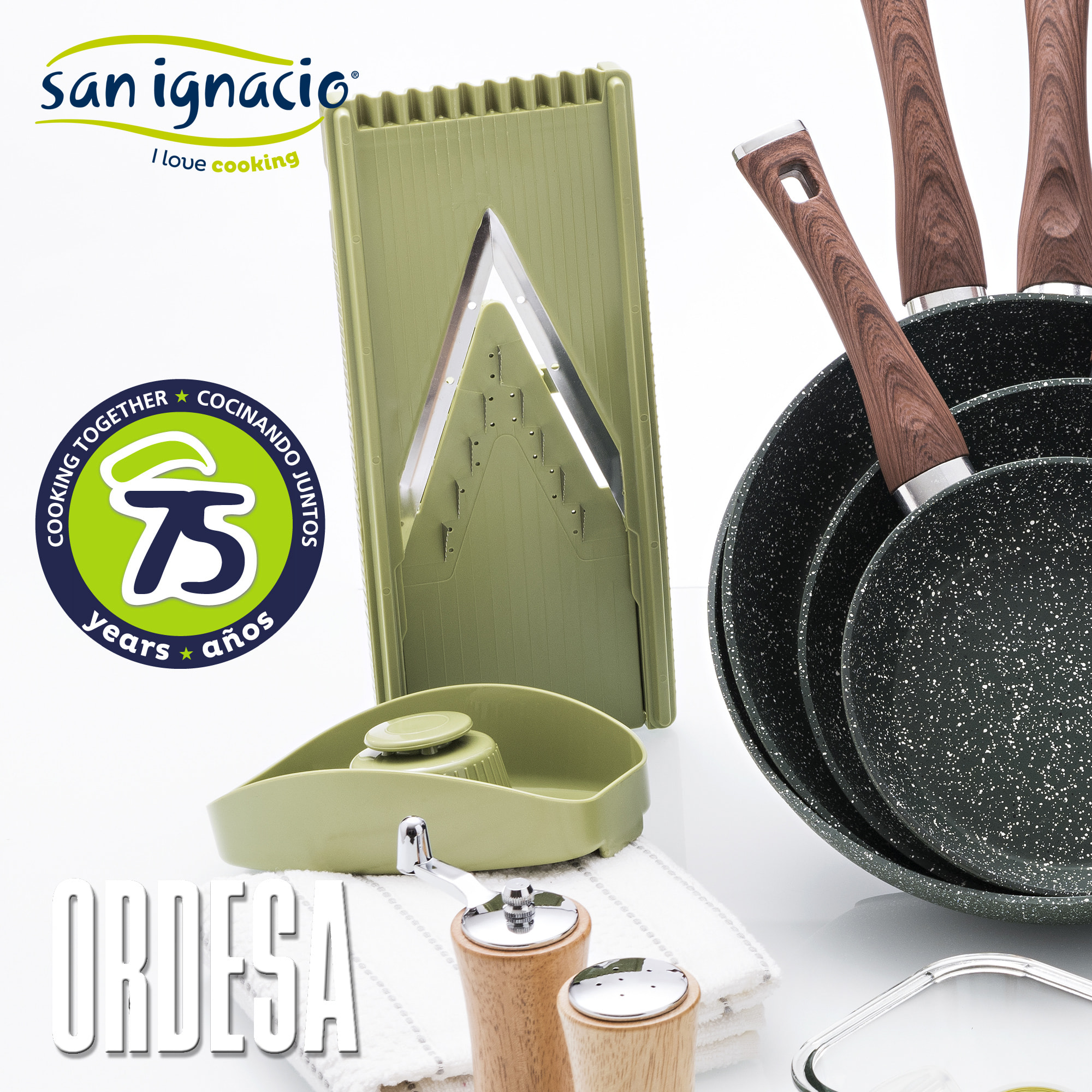 Set 4pc multi cortador , colección Ordesa San Ignacio