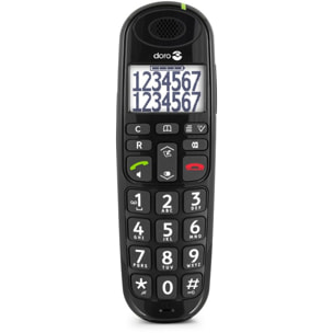 Téléphone sans fil DORO Phone Easy 110 Noir