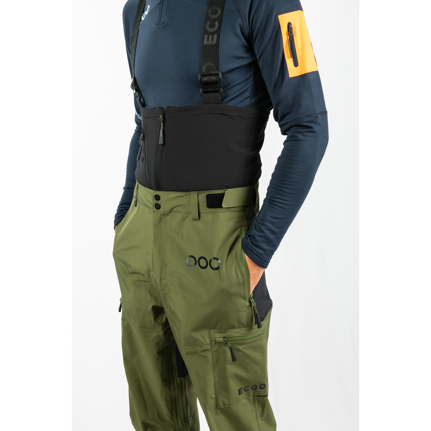 Pantalones para hombre ECOON ECOExplorer Pants Men - Caqui