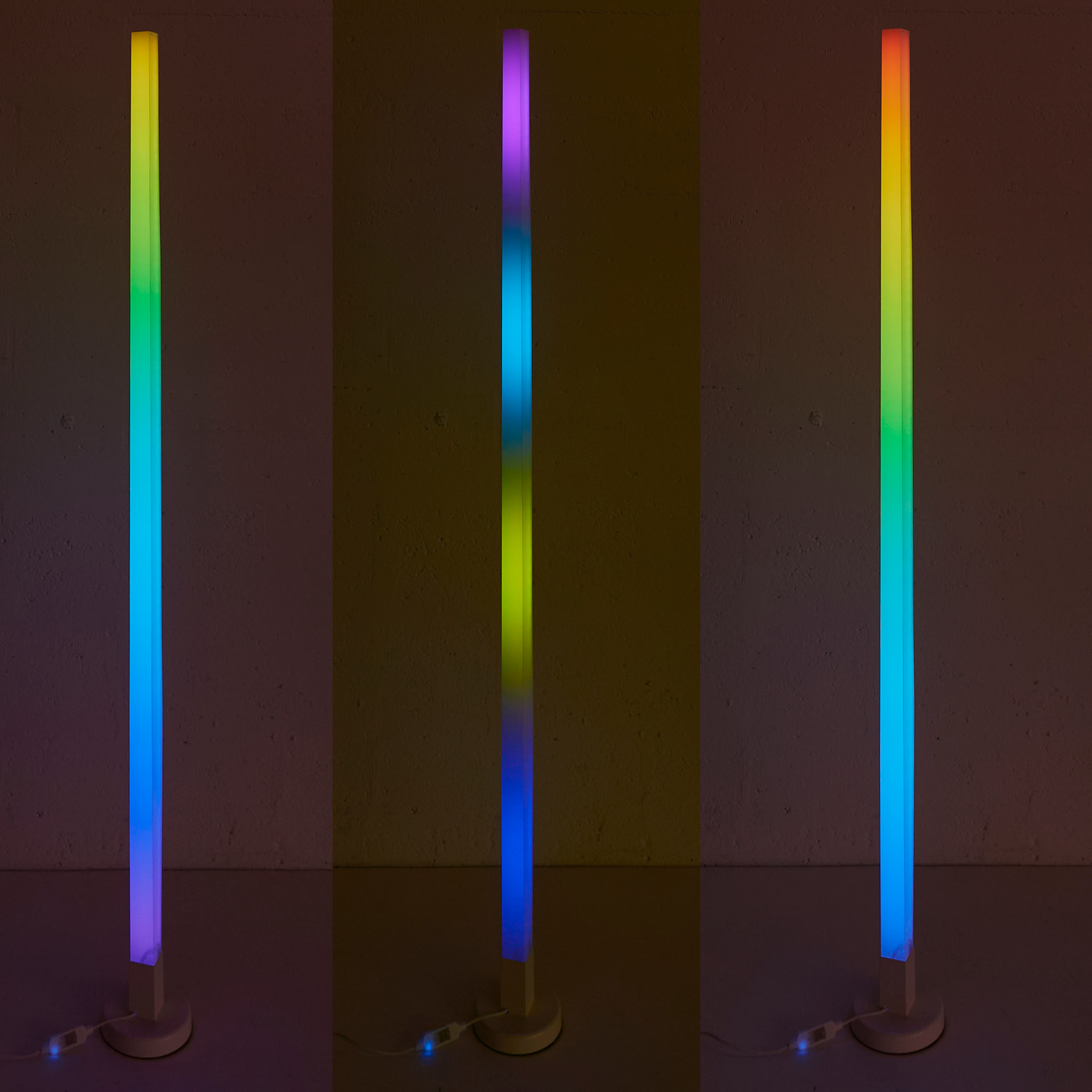 Tube Led 151cm Avec Telecommande A Monter