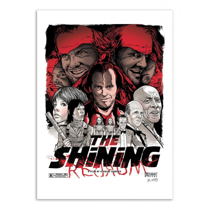 Art-Poster - The Shining - Joshua Budich - 50 x 70 cm