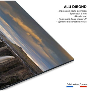 Tableau Chute d'eau by night Tableau alu Dibond