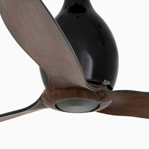 MINI ETERFAN M Ventilateur noir mat/bois DC