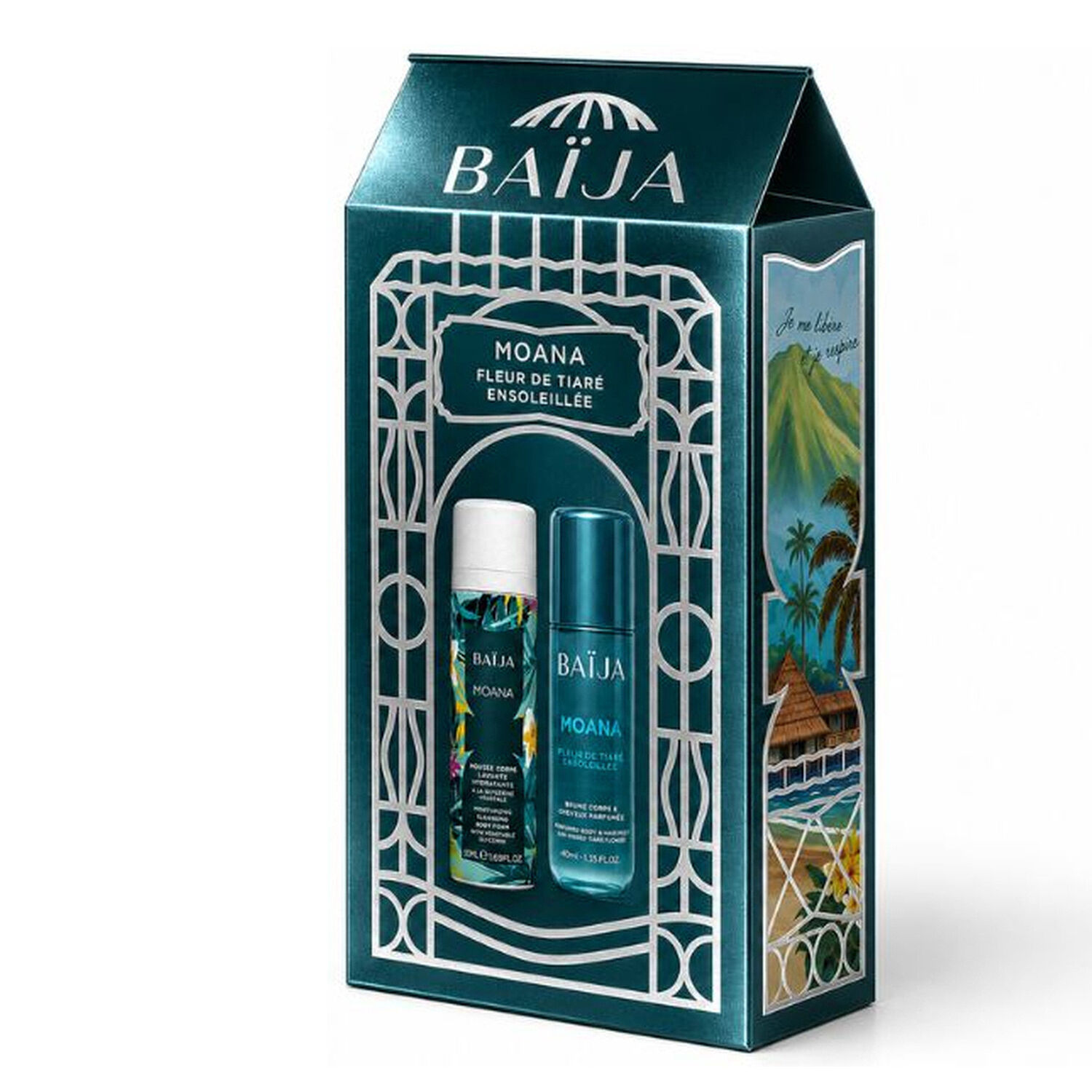 Moana - Coffret Mousse Corps Lavante Hydratante 50 ml + Brume Corps & Cheveux Parfumée 40 ml