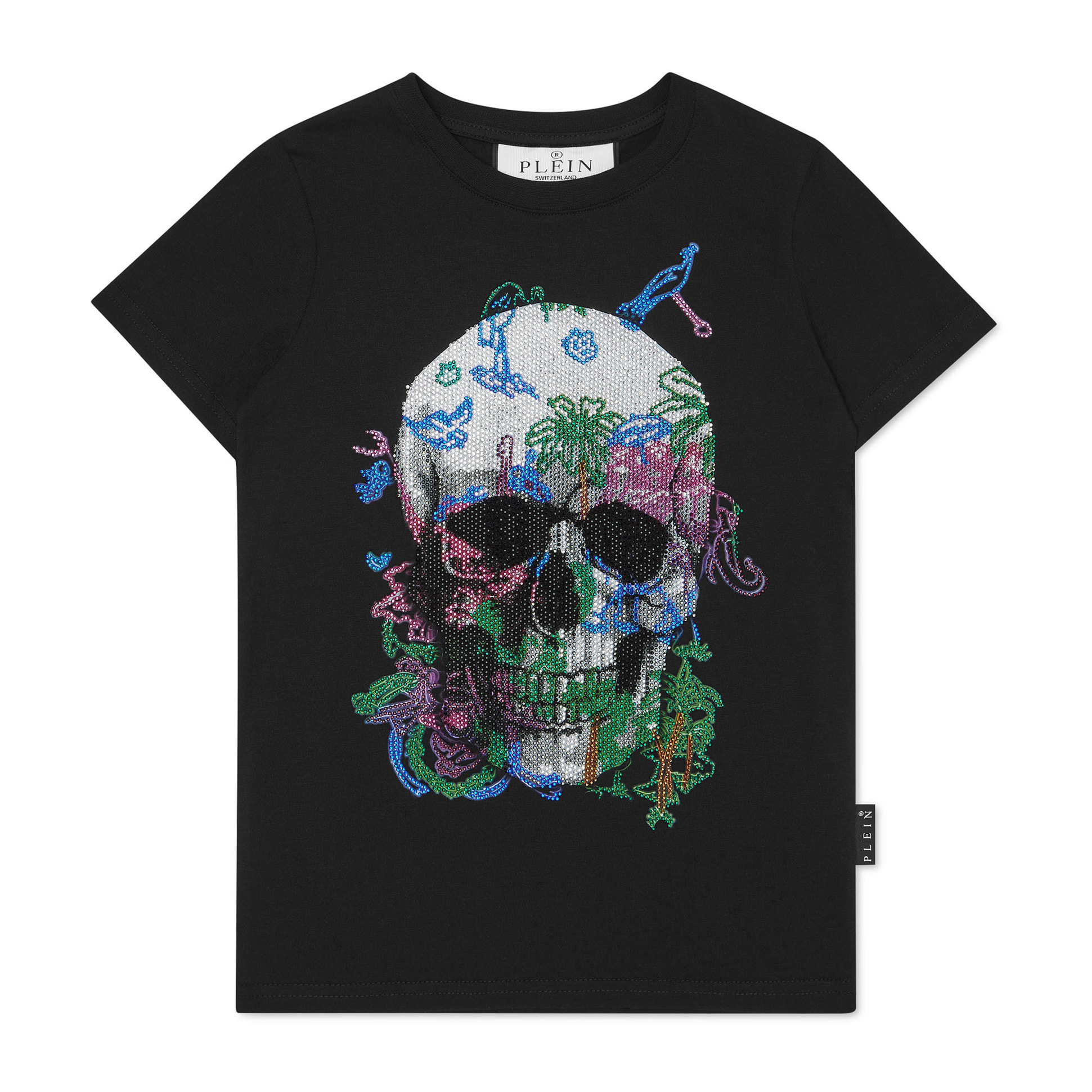 PHILIPP PLEIN T-Shirt Round Neck Ss SKULL