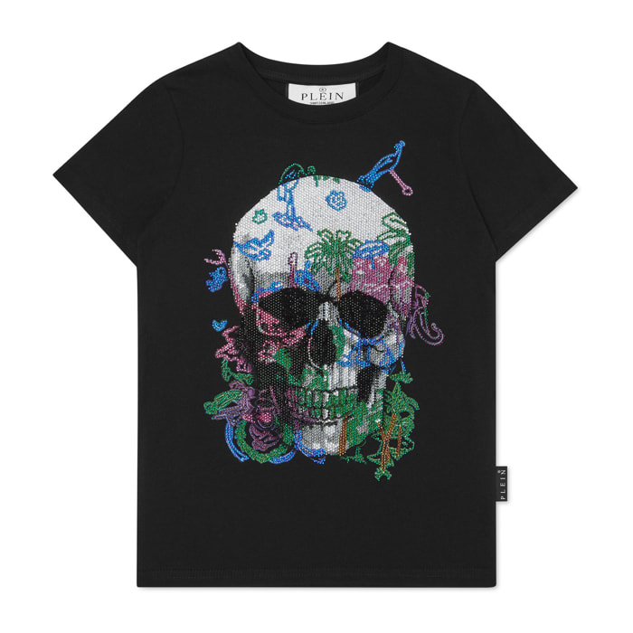 PHILIPP PLEIN T-Shirt Round Neck Ss SKULL