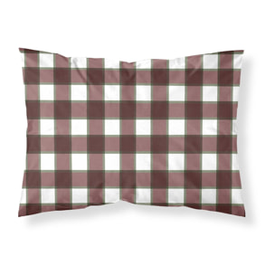 Taie d'oreiller 100% coton Xmas Vichy Grande