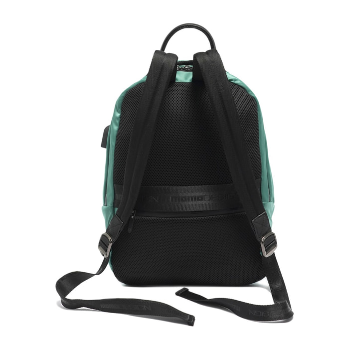 Zaino uomo casual Evoque - Poliuretano - Chiusura zip - 27.0 x 35.0 x 15.0 cm