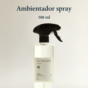 Set de 2 difusores spray de 500ml con aromas de light green y light peach scalpers