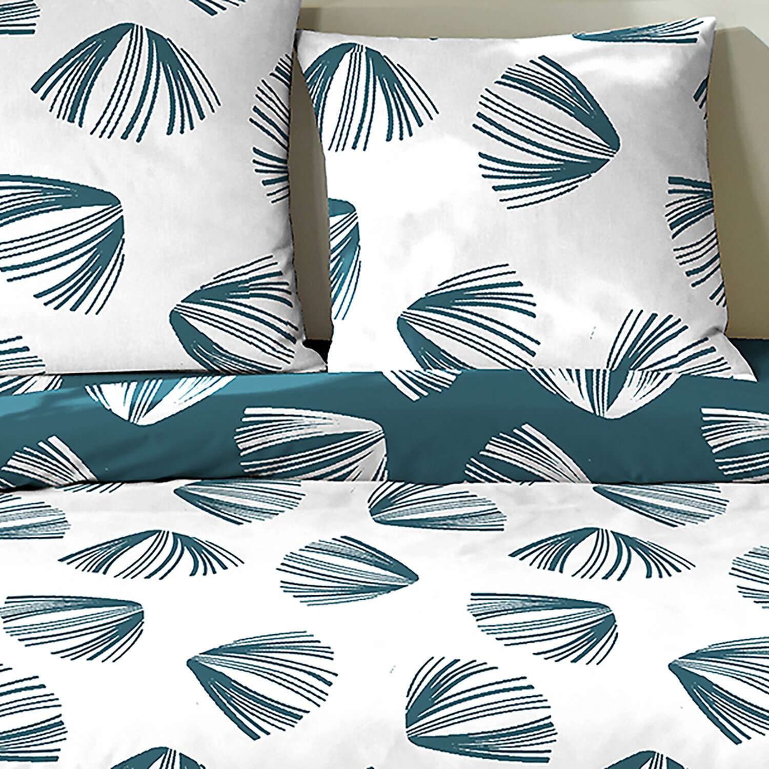 Parure housse de couette 3pcs 100% 100% coton 51 fils_cocki