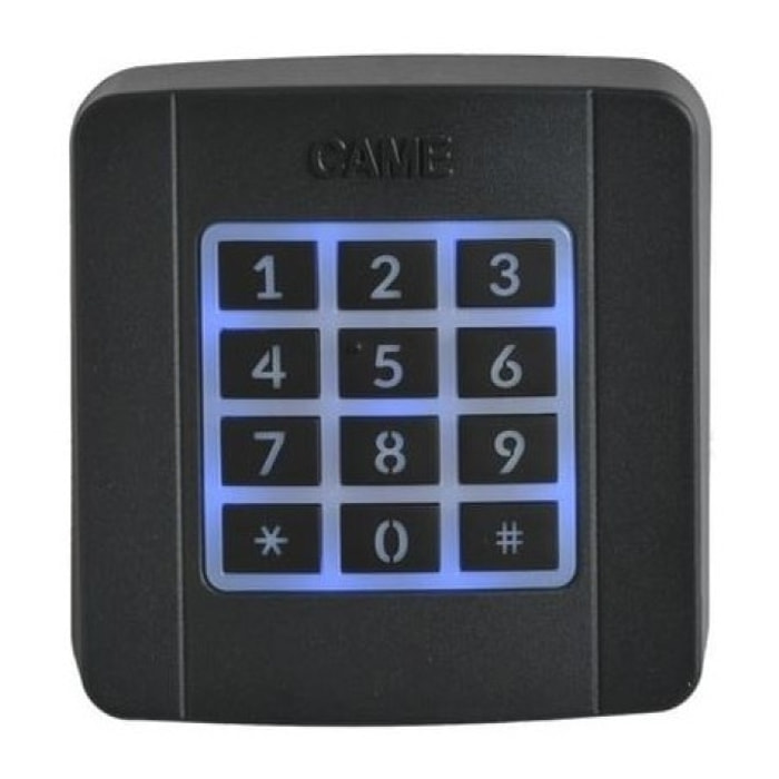 Clavier à code radio 433 92MHZ, 12 boutons applique - CAME - 806SL-0170