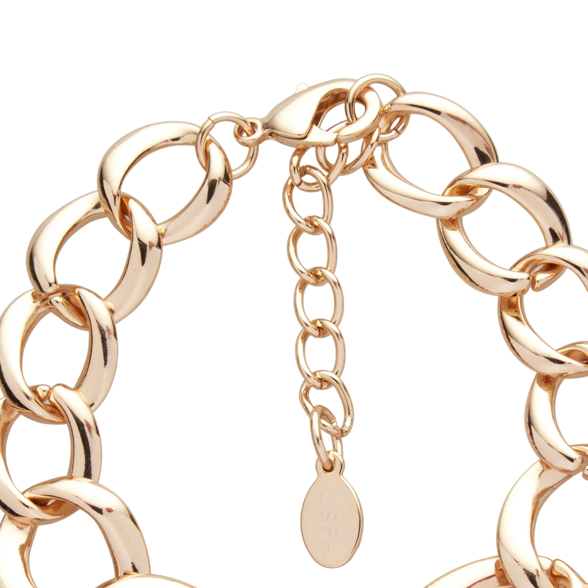 Bracciale U.S. Polo Assn. In metallo placcato oro