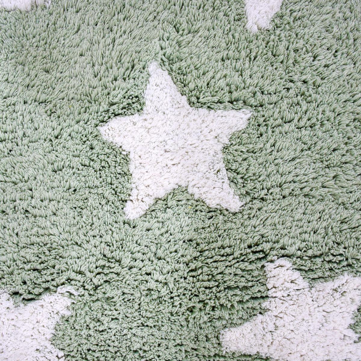 Tapis enfant fait à la main en coton BIO BAVA BIO