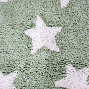 Tapis enfant fait à la main en coton BIO BAVA BIO