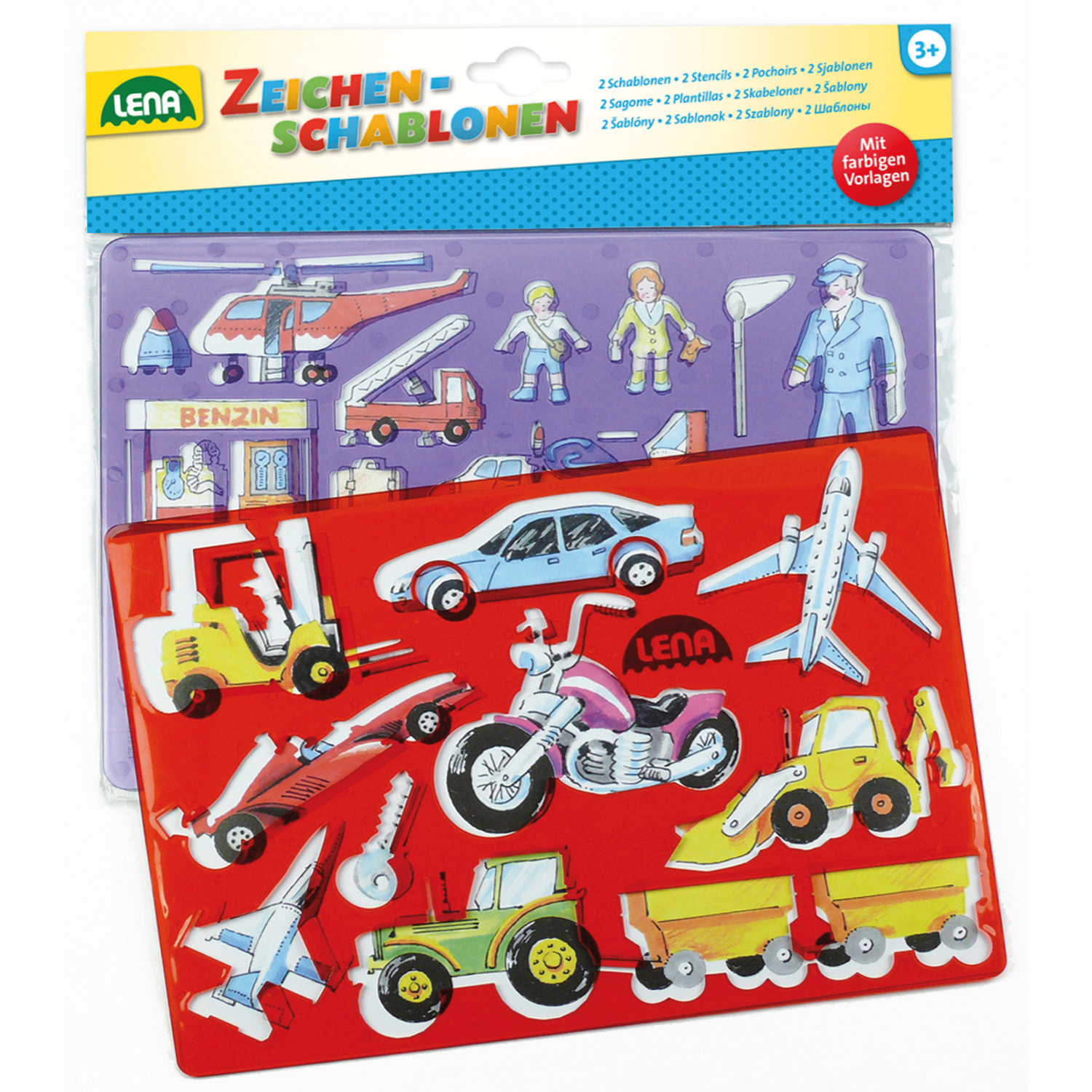 Stencil - Mezzi di Trasporto e Persone