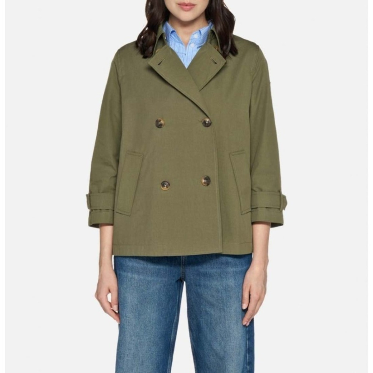 Chaqueta Mujer de la marca GEOX  modelo W LAMPEDUSA CABANNE VERDE